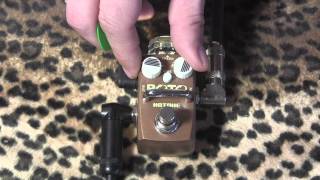 Video thumbnail for Hotone ROTO Leslie & Vibe demo with Knaggs SEVERN & Fender Pro Jr amp by gearmanndude