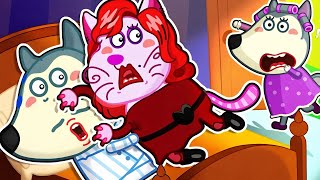 Download lagu What happened in the bedroom?😮Kitten Betrayed by Thief in Disguise | Wolfoo and Friends mp3