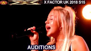 Molly Scott 16 year old sings “Man&#39;s World” &amp; OWNED IT AUDITIONS week 1 X Factor UK 2018