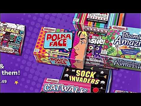 Youtube Video for Sockasaurus - Six Odd Socks!