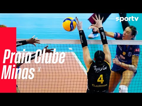 PRAIA CLUBE 1 X 3 MINAS | MELHORES MOMENTOS | FINAL COPA DO BRASIL DE VÔLEI FEMININA | sportv