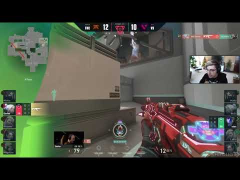 Shroud Reacts to Fnatic Won the 1st Map Against Vision Strikers !