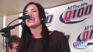 Demi Lovato &quot;La La Land&quot; Live on The Bert Show