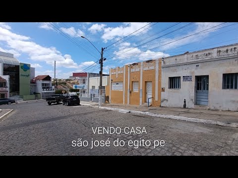 Vendo Casa no Centro de São José do Egito - Pernambuco, Próximo ao (PRONTO LAB)  R💲220.000 MIL.