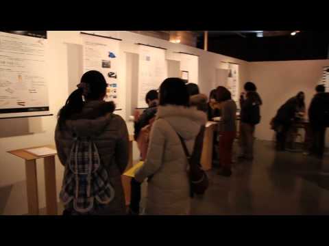 デザイン学科 東京造形大学 2011年度卒業制作展 会場ウォークスルー - YouTube