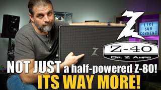 Video thumbnail for Dr. Z Z-40 Demo - A DO-IT-ALL AMP for VINTAGE BRITISH TONES! by Visual Guy