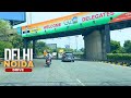 Delhi Roads Transformation Delhi To Noida City Roads AIIMS Flyover In Delhi To Noida Sector 16