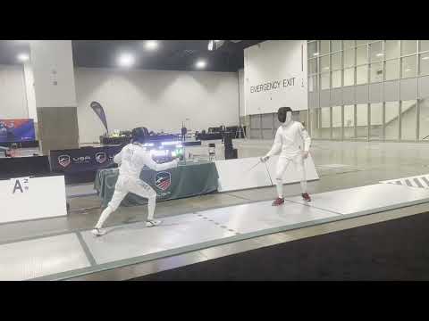 Junior Olympics 2023 JME - L8 - Ian Park v Ethan Boroditsky (Ending)