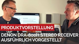 STEREO Receiver mit DAB+, HDMI und HEOS - DENON DRA 800 H jetzt ausführlich vorgestellt