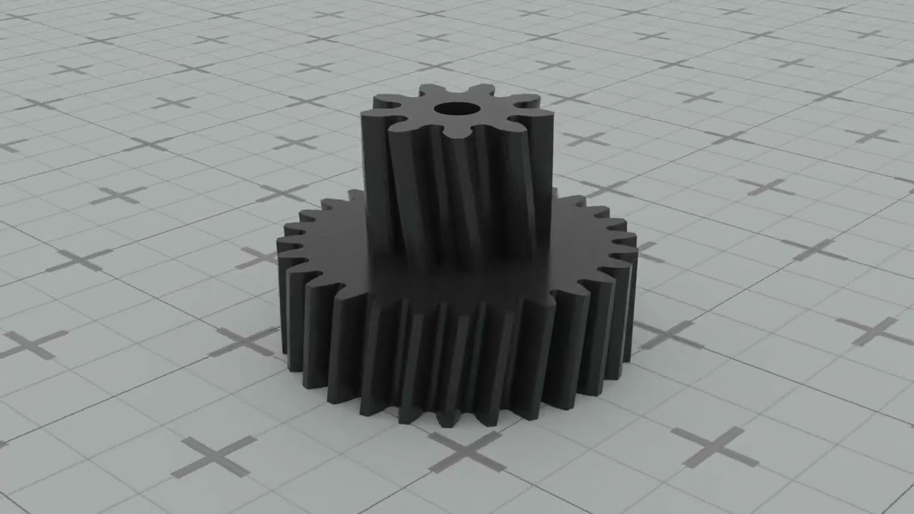 VAG Central locking module gear wheel VW 701 959 783 A 3D Print Model