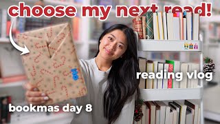 read a wrapped up book with me! | bookmas day 8📚❄️