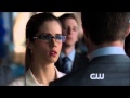 Arrow 2x13 Felicity reveals to Oliver the truth about Moiras secret..