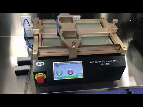 Wasch und Nass Abrieb / Wet Abrasion Scrub tester  | Thierry GmbH