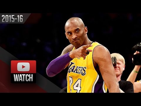 Kobe Bryant Final Game Highlights vs Jazz (2016.04.13) - 60 Pts (Lakers Feed)