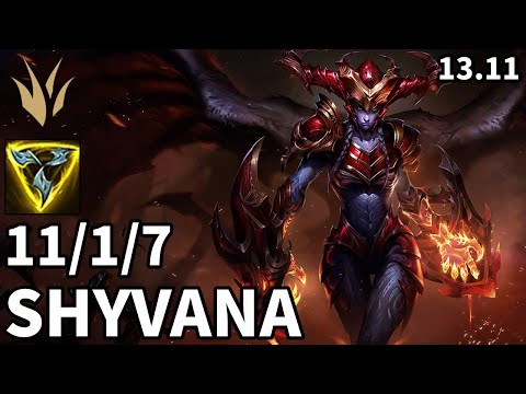 Shyvana Jungle vs Rek'Sai - EUW Master | Patch 13.11