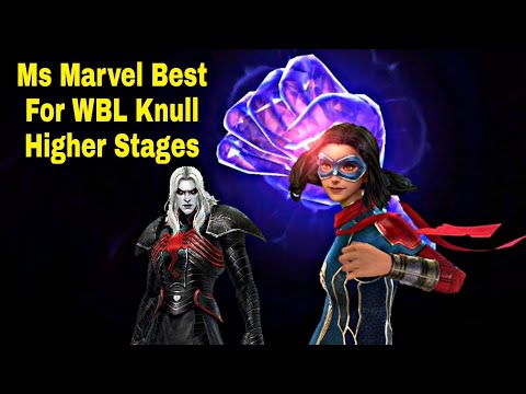 My ID Ms Marvel T3 Complete And WBL Knull Performance Guide 2022 - Marvel Future Fight