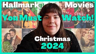 🎄TOP 12 HALLMARK 2024 CHRISTMAS MOVIES YOU MUST WATCH! 📺 Favorite new movies that aired this season!