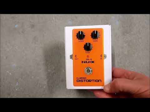 NUX DISTORTION Classic efekt gitarowy- swobodne testowanie tego efektu:)