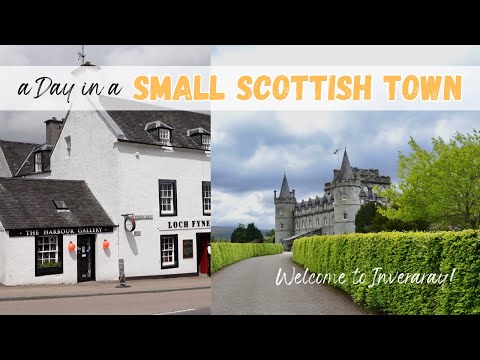 Visit a small SCOTTISH TOWN with me ⎢A Day as a Tour Guide in INVERARAY