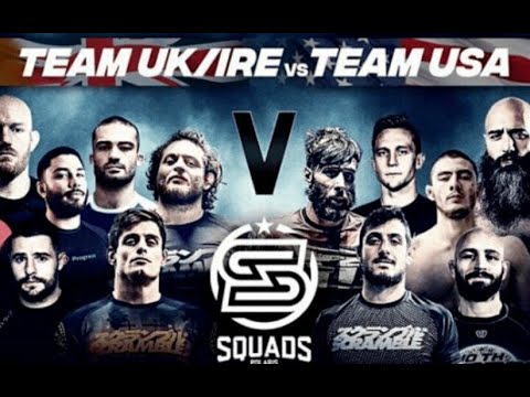 POLARIS BJJ SQUADS | TEAM USA vs TEAM UK & IRELAND | Grappling | Full Event