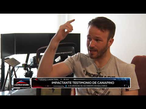 Turismo Carretera  | Impactante testimonio de Canapino a 9 años de su accidente en Balcarce