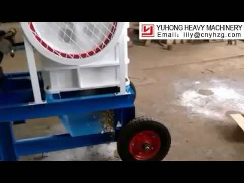 Portable small stone crusher