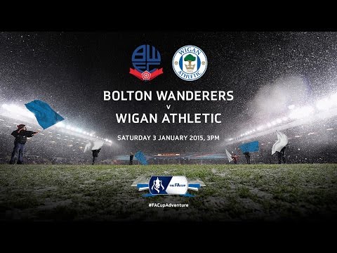FA CUP ADVENTURE: Bolton Wanderers v Wigan Athletic in the Third Round
