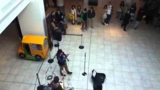 John adams what make you beautiful Corus , Cardiff shopping