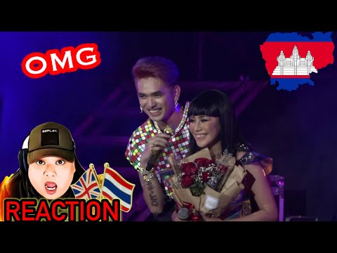 BRITISH THAI REACT Forever" G-Devith ft. Tep Boprek | G-Devith Reborn Concert