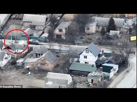 Tanket ruse nuk kursejnë asnjë, momenti kur qëllojnë ndaj një çiklisti në Bucha