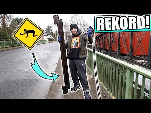 MAGNETFISCHEN - Mein GRÖßTER FUND! 2 Meter lang und 50KG schwer...