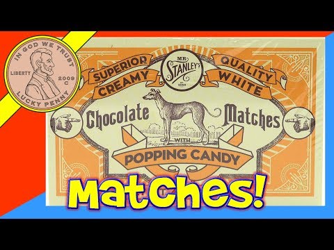What Are Chocolate Matches With Popping Candy? Tasting Review