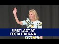 First lady Jill Biden helps kick off Festa Italiana | FOX6 News Milwaukee
