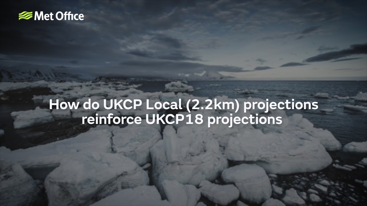 How do UKCP Local (2.2km) projections reinforce UKCP18 projections