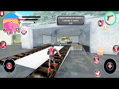 Flying Rope Hero #2023 – Crazyyy Fight in Town (by Naxeex Action) Android Gameplay #2
