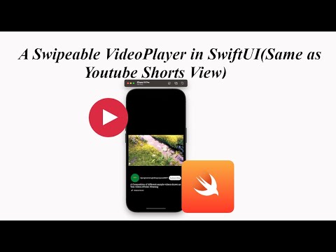 Engaging and Interactive Youtube Shorts like video player in SwiftUI  | SwiftUI Tutorials