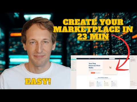 Wie man in 23 Minuten einen Online-Marktplatz startet