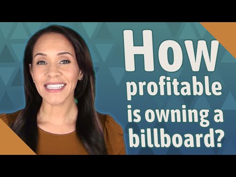 , title : 'How profitable is owning a billboard?