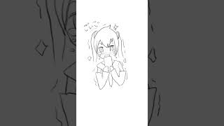 【推し&好きな人】尊すぎて語彙力とグッバイした歌  (漫画 Ver.) feat.初音ミク #Shorts