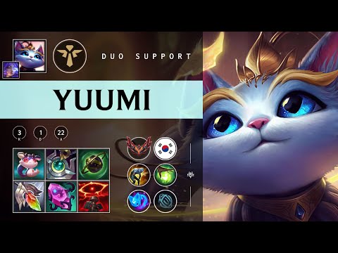 Yuumi Support vs Karma - KR Grandmaster Patch 25.24
