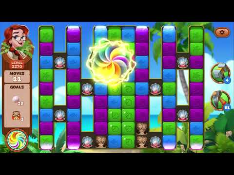 Lost Island Blast Adventure Level 2370 NO BOOSTERS - A S GAMING ✔️