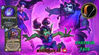 Hearthstone - Chasseur Face ( dégâts infini ? ) - Woodchuck