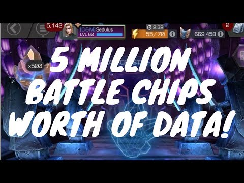 5 MILLION BATTLE CHIPS OF UNCOLLECTED ARENA CRYSTAL DATA