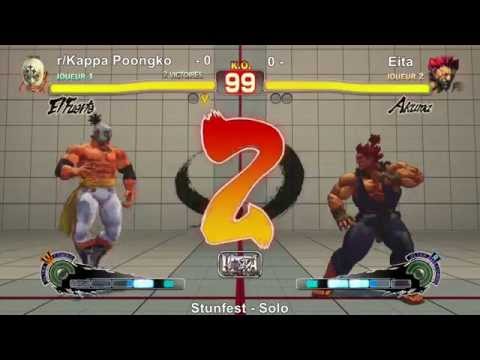 USF4 Solo - r/Kappa Poongko vs Eita - Stunfest 2015