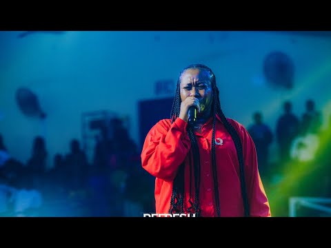 INTENSE WORSHIP MINISTRATION BY ABBEY OJOMU - REFRESH MEGA CONFERENCE || ANWINLI OJEIKERE