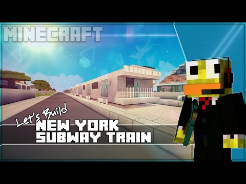 EPIC Minecraft Subway Train Build Tutorial!