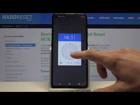 Cómo cambiar fecha y hora en NOKIA 3.4 - configurar fecha y hora