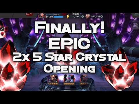 Double 5 Star Crystal Opening! - Marvel Contest Of Champions
