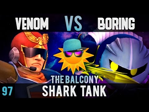 PM @ the Balcony 96 - Shark Tank ft. Boringman (Meta Knight) VS R3|Venom (Falcon, Marth)