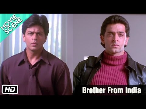 Brother From India - Movie Scene - Kabhi Khushi Kabhie Gham - Shahrukh, Kareena, Hrithik